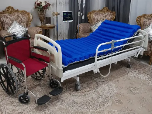 اجاره تخت برقی بیمارستانی تشک مواج بالابر ویلچر